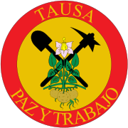 Blason de Tausa (Cundinamarca, Colombie).