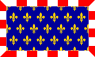 Drapeau de la Touraine.