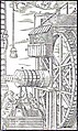 Image 2A water-powered mine hoist used for raising ore, ca. 1556 (from History of technology)