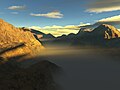 Image 111Terragen scene at Scenery generator, by Fir0002 (from Wikipedia:Featured pictures/Artwork/Others)