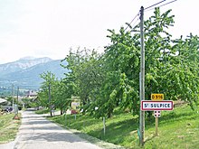 Arbres fruitiers à Saint-Sulpice sur la châine de l'Épine