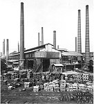 Siemens-Martin-Werk um 1900