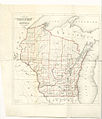 Image 841865 map Wisconsin prepared by Increase Lapham (from History of Wisconsin)