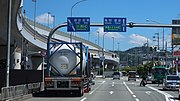 国道173号との分岐 大阪府池田市木部町