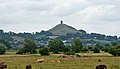 Le clocher sis au sommet du tor de Glastonbury.