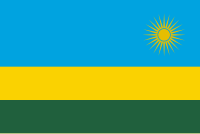 Bandera de Ruanda