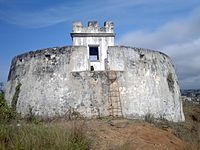 The view of the entrance to fort McCarthy Author: Kodex