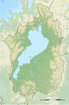 Battle of Shizugatake is located in Shiga Prefecture