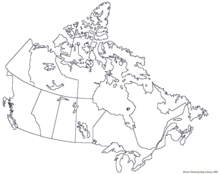 Map of Canada