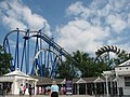 Image 49A roller coaster in the South Carolina portion of Carowinds (from South Carolina)