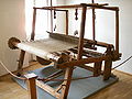 basse-lisse loom in Tirolervolkskunstmuseum