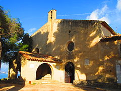 Église Notre-Dame de la Garoupe au cap d'Antibes.