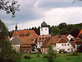 Markt Heiligenstadt mit evangelischer Kirche