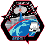 SpaceX CRS-11 mission patch [a]