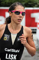 Ricarda Lisk at the World Championship Series triathlon in Kitzbuhel, 2010.