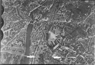 Luftaufnahme von 1929, Aerial photo of 1929