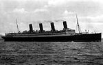 L'Aquitania en 1914