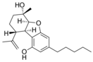 Chemical structure of cannabielsoin.