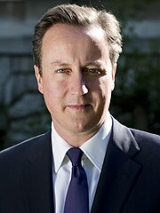 David Cameron, actuel Premier ministre depuis le 11 mai 2010.