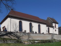 L'église Saint-Vincent.