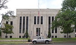 The Van Zandt County Courthouse in Canton