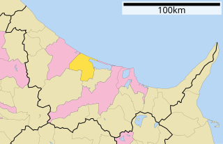 湧別町位置図