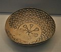 Painted bowl, Late Halaf (c. 5600–5200 BC), Tell Arpachiyah, Iraq. British Museum.