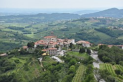 Typical Littoral rural landscape in Šmartno