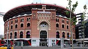 Plaça de braus de les Arenes a Barcelona