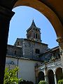 chiostro e campanile della chiesa di S. Francesco