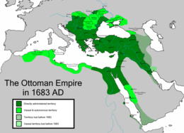 Impero ottomano - Localizzazione