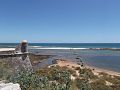 The beach as seen from the fort