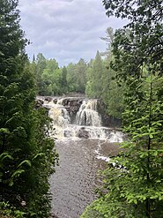 Gooseberry Falls in summer