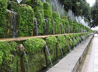 The One Hundred Fountains at the Villa d'Este (Italy)