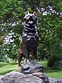 Sculpture de Balto (1925) par Frederick George Richard Roth.