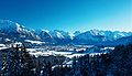 Blick auf Oberstdorf (Winter)