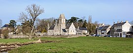 A general view of Vaux-sur-Aure