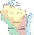 Image 10Wisconsin is divided into five geographic regions. (from Wisconsin)