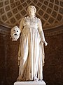 Roman statue in the Louvre museum