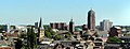 Panoramique du centre-ville d'Enschede.