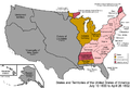 1800: Border change between Connecticut and the Northwest Territory