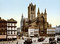 Image 1 Saint Nicholas' Church, Ghent Photochrom: Detroit Publishing Co. Restoration: Michel Vuijlsteke A ca. 1890–1900 photochrom print of Saint Nicholas' Church in Ghent, Belgium, one of the city's oldest and most prominent landmarks, dating back to the 13th century. The church's central tower served as an observation tower and carried the town bells until the neighboring belfry of Ghent was built. More selected pictures