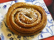 Swedish cinnamon roll