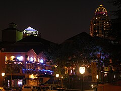 Sandton at Night.