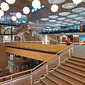 Interieur van de staatsbibliotheek in Berlijn