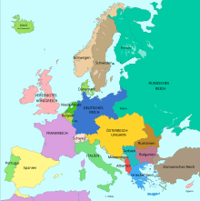 Europeiske grenser inntil 1914