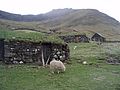 Múli, domestic animals, storehouses and hay barns, still in use