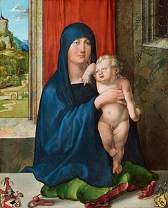 Detalo de la Hallera Madono, 1505, Nacia Galerio