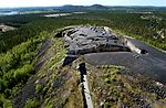 Rödbergsfortet, byggt i början av 1900-talet, är ett av fem liknande fort i Bodens fästning.