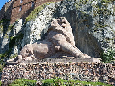 Lion de Belfort (1880), Belfort.